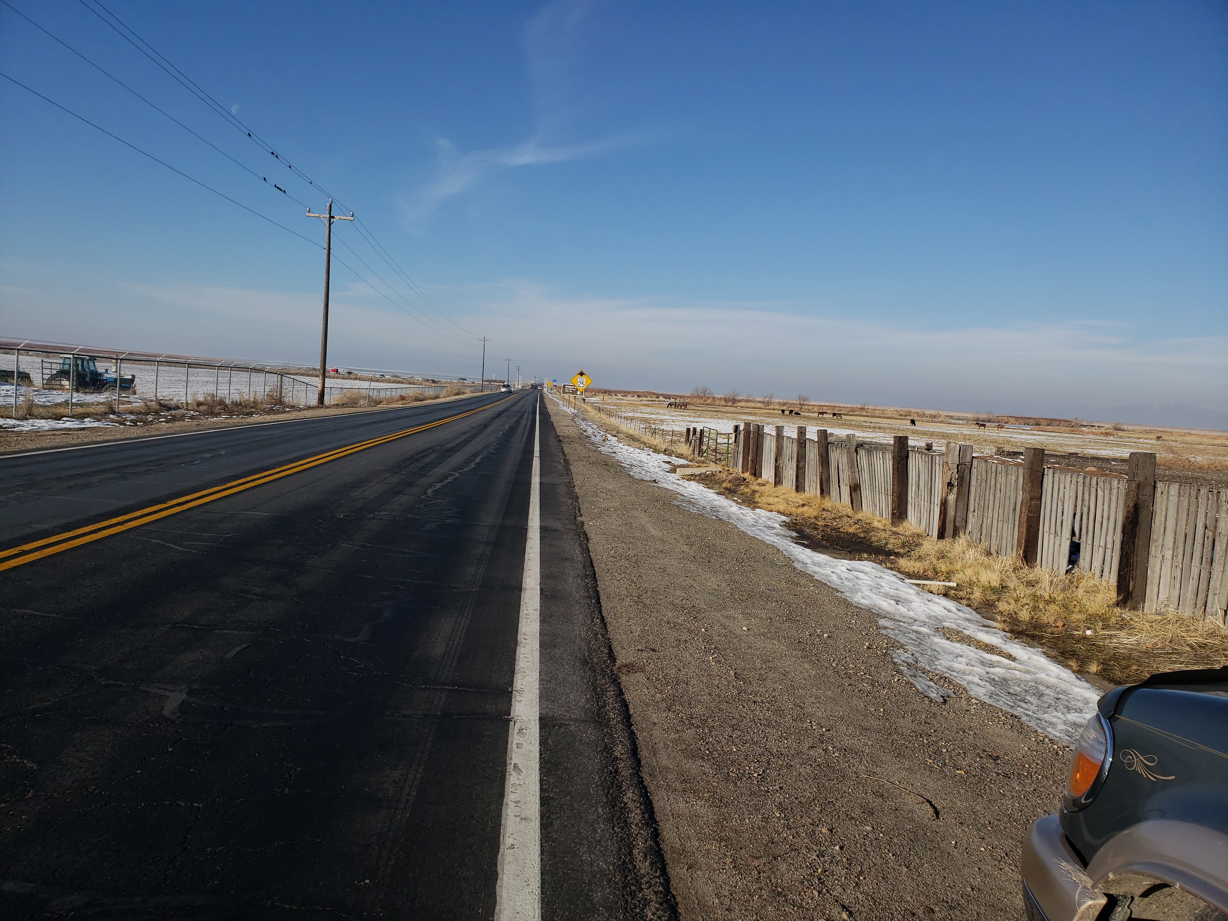 Looking West