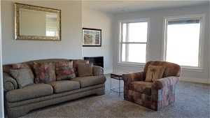 Generous Living room space