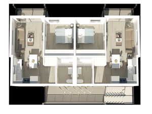 View of room layout