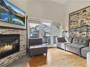 Living Room with Views of Snowbasin and Lakeside C