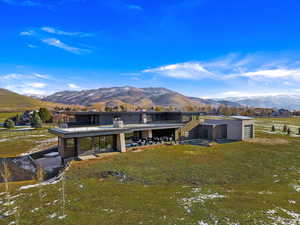 Rear View of Home
