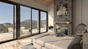 Teleios Master Bedroom - Rendering