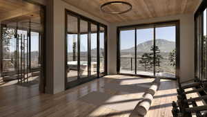 Teleios Yoga Room - Rendering