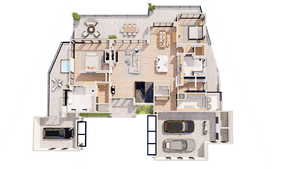 Teleios Floor Plan - Main Floor - Rendering