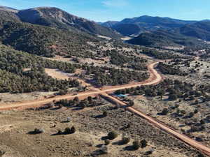 View of mountain background