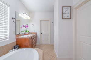 Master bathroom