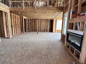 Great room looking into the kitchen