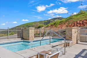 View of swimming pool