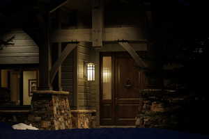 Entrance to property