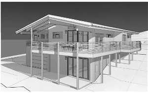 Front Elevation of APPROVED PLANS!