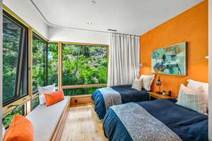 Bedroom featuring natural light