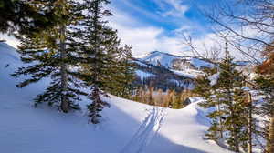 View of mountain view