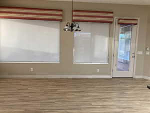 Dining area of great room exit to patio