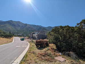 View of property view of mountains