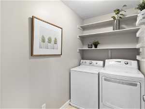 Laundry room, 2nd floor. Washer & Dryer included.