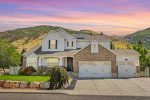 Nestled near the base of the mountains with absolutely breathtaking views