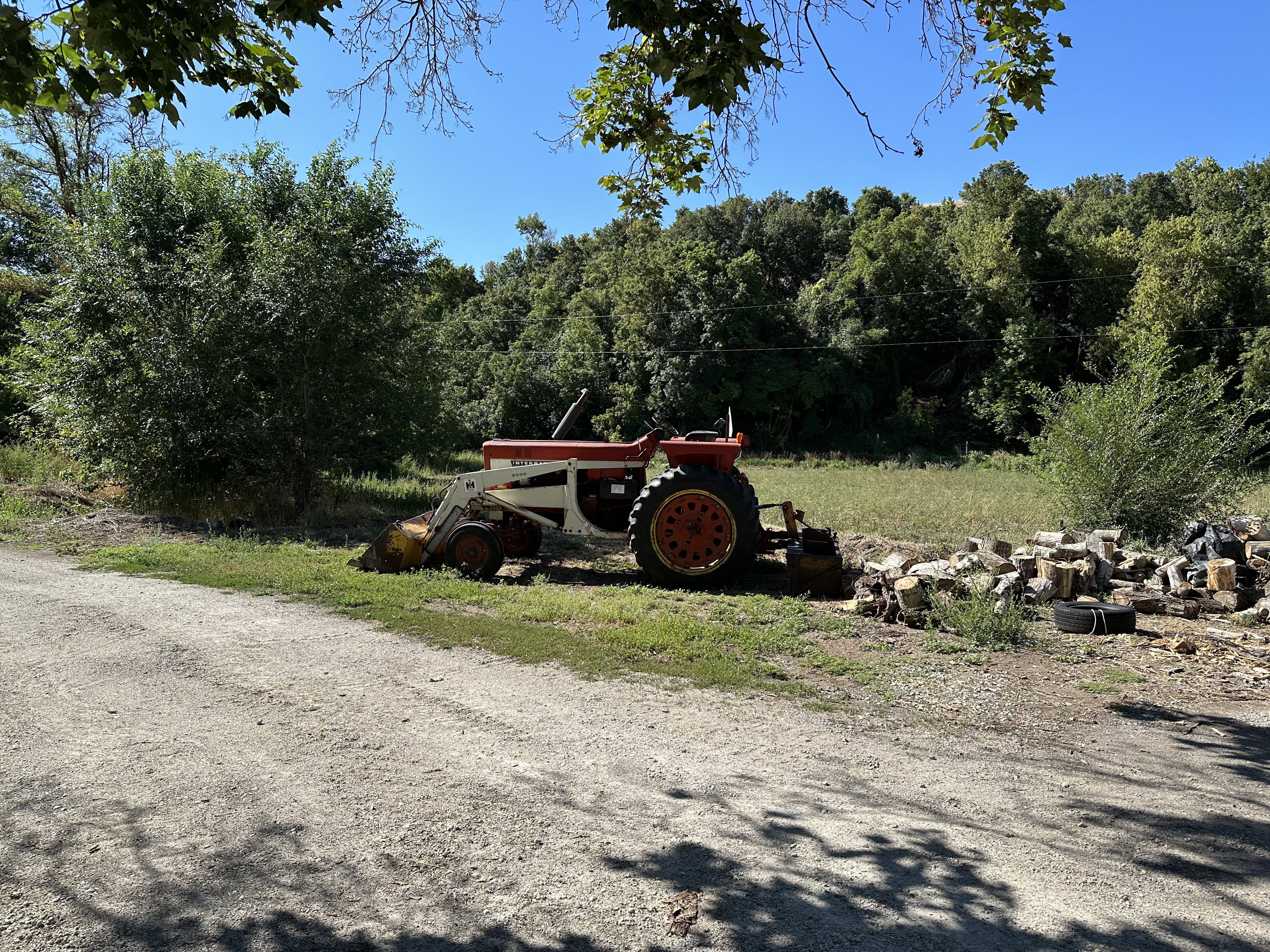 Old tractor