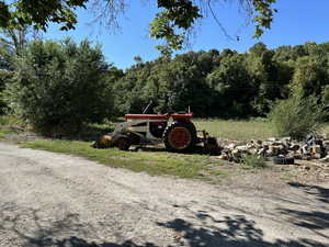 Old tractor