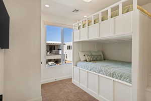 This is the Queen Bunk Bedroom with its own bathroom.