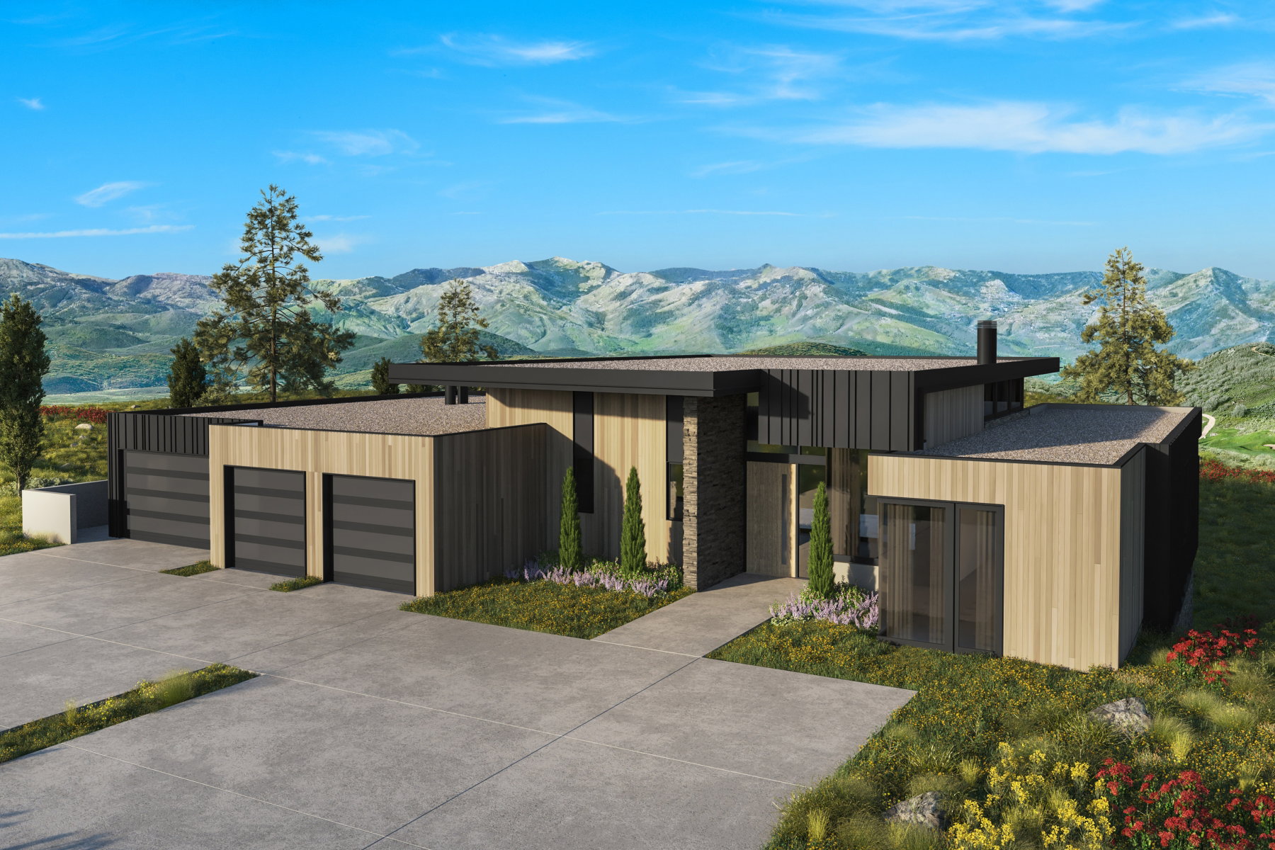 Exterior Rendering - Front