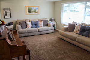 Living room featuring a healthy amount of sunlight