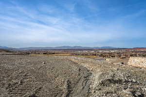 Mountain view featuring a rural view