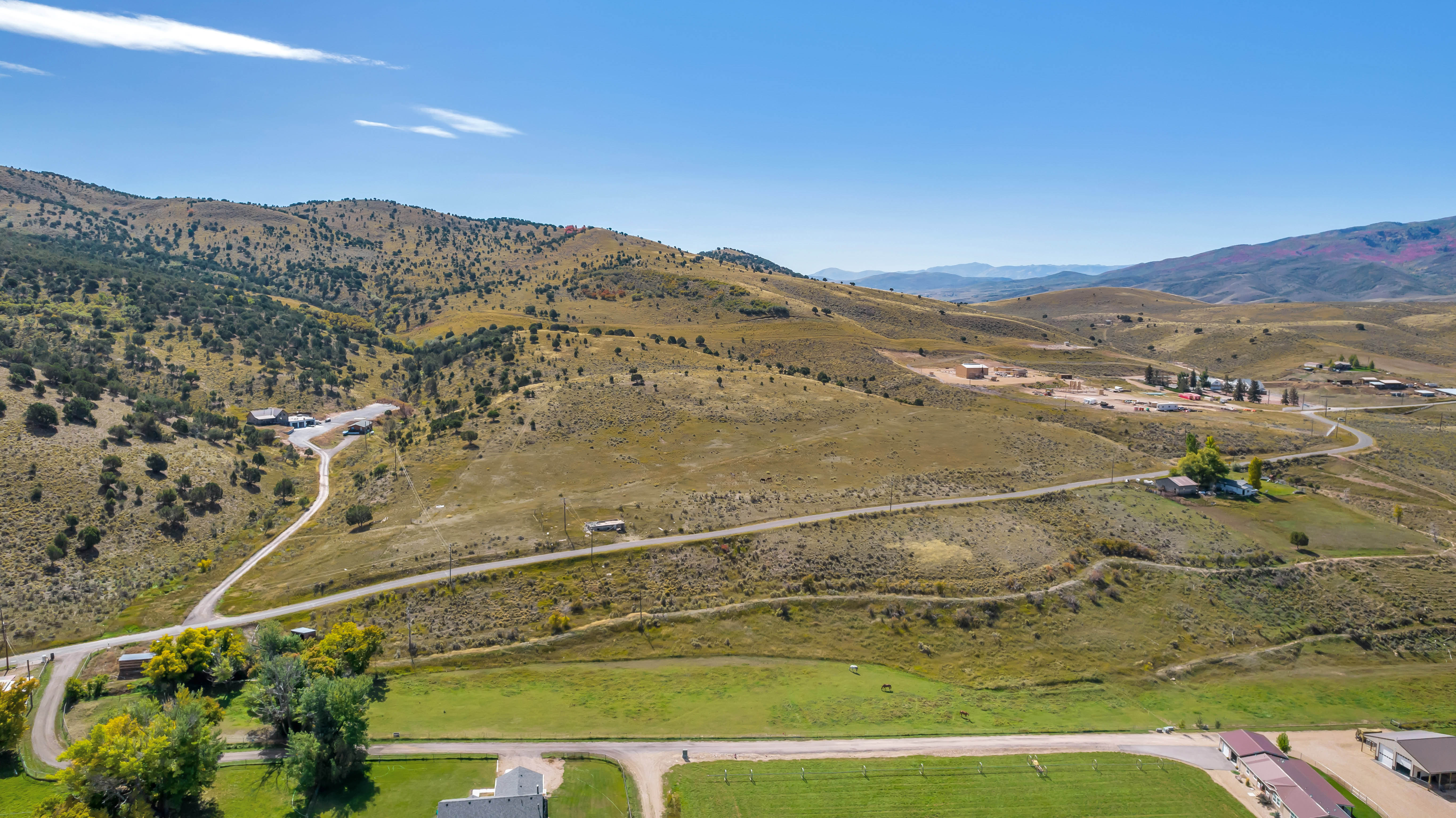 View of aerial view