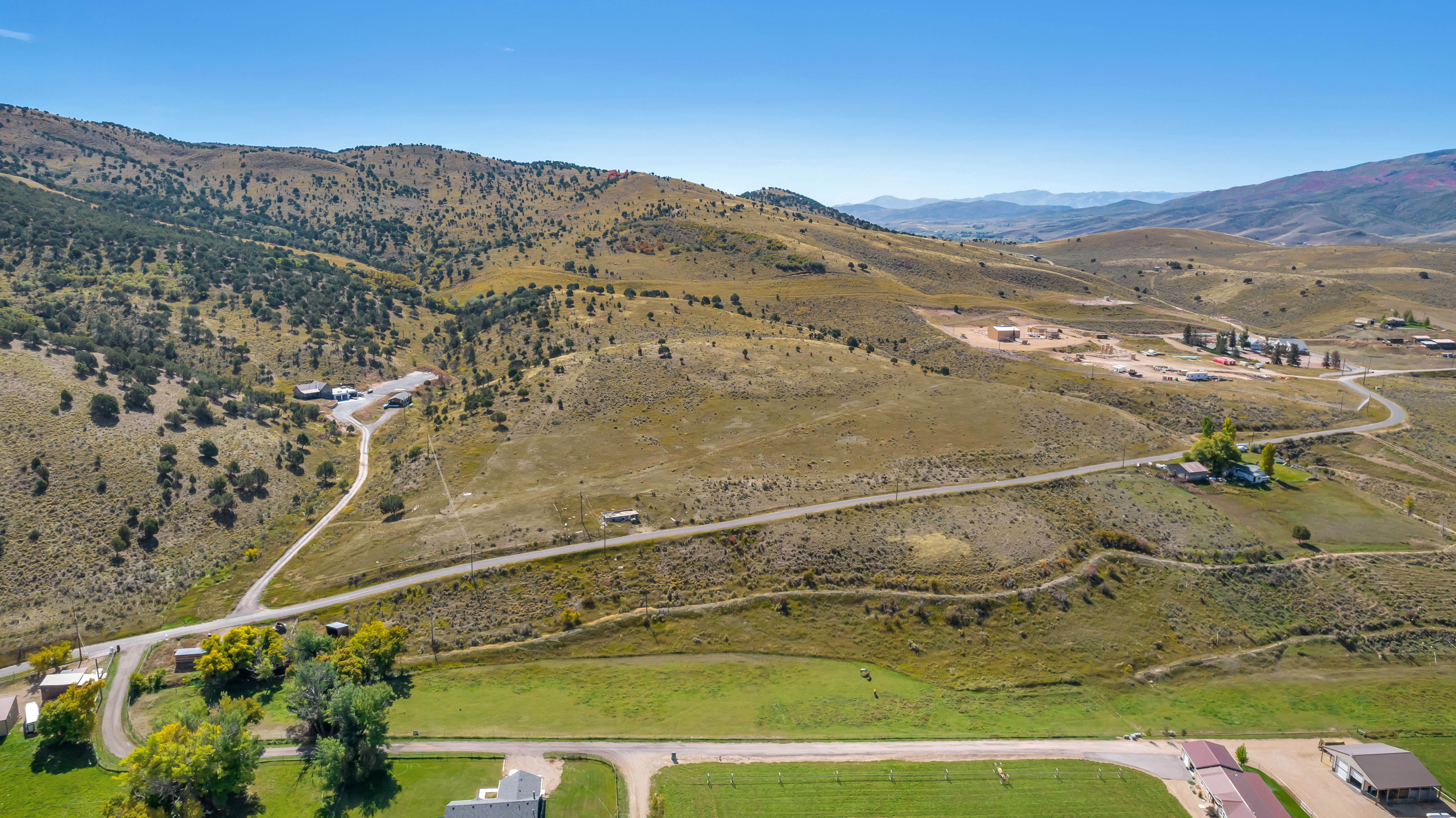 View of aerial view
