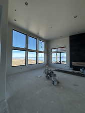 View of unfurnished living room