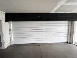 Roomy 2-car garage