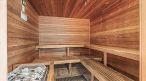 View of sauna