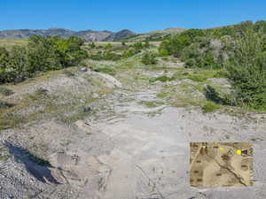 Gravel pit on parcel 08-017-0011.