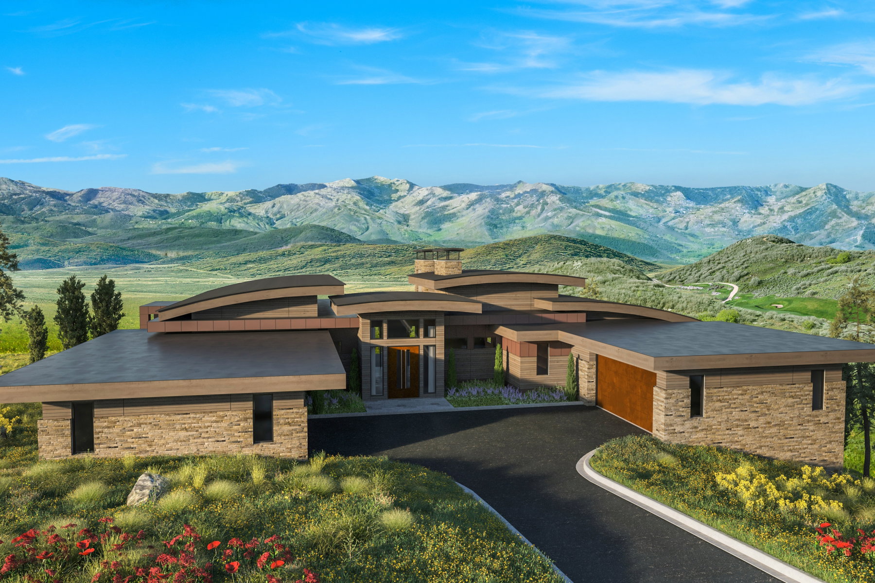 Exterior Rendering - Front