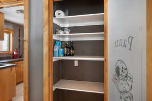 View of pantry