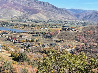 View of property view of mountains