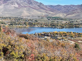 Property view of water featuring a mountain view