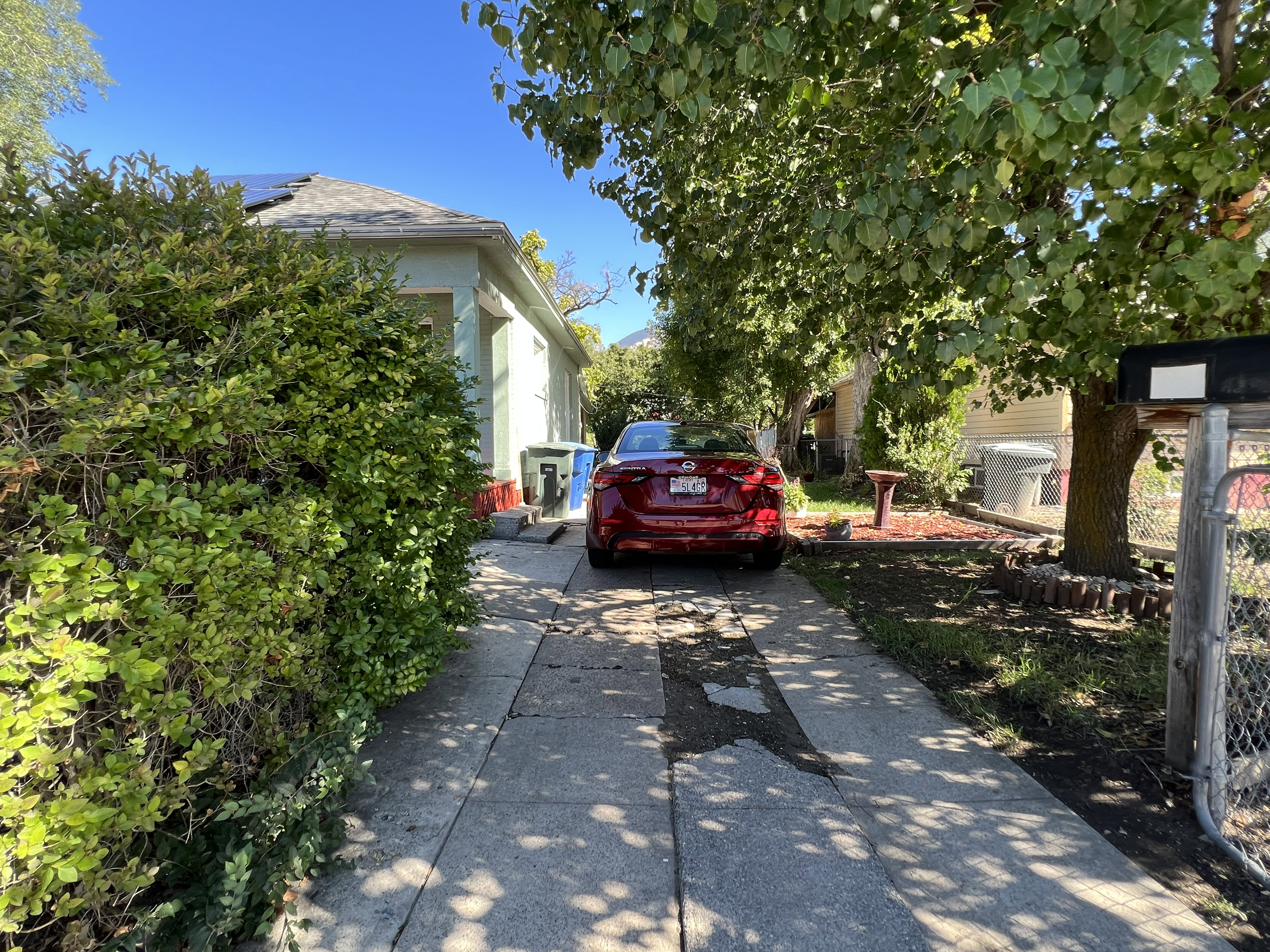 View of side of home