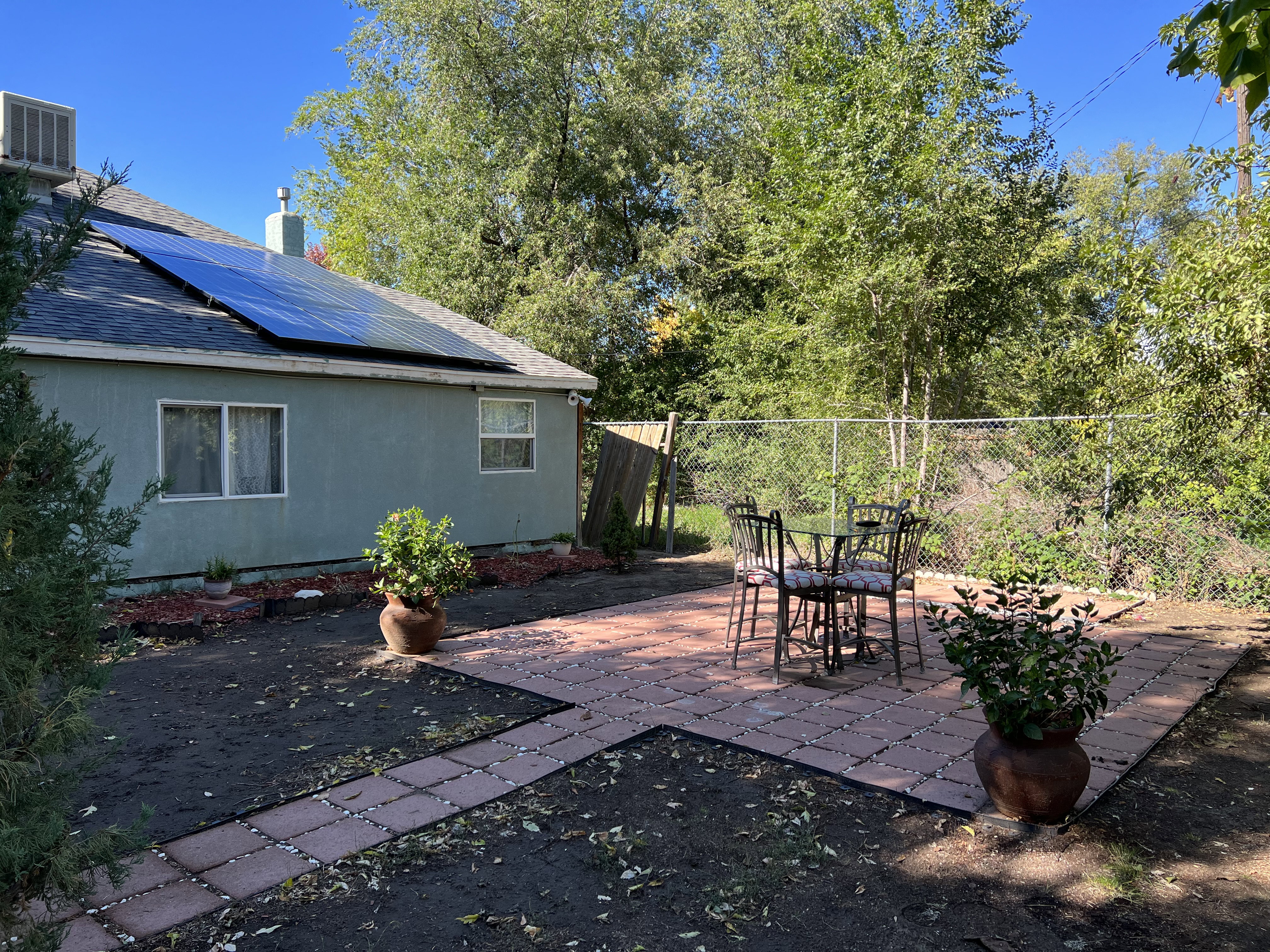View of patio