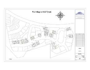 The Village at Wolf Creek current site plan.
