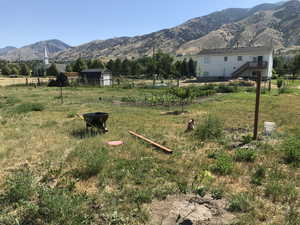 Property view of mountains featuring a rural view