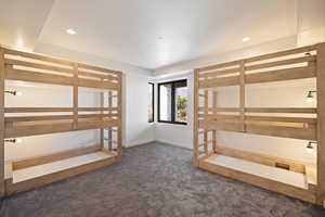 6 total bunkbeds with attached bathroom