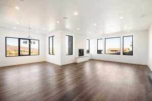 Huge basement family room