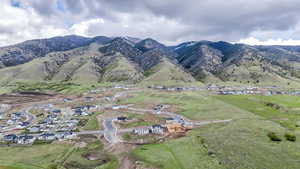View of mountain feature with a residential view