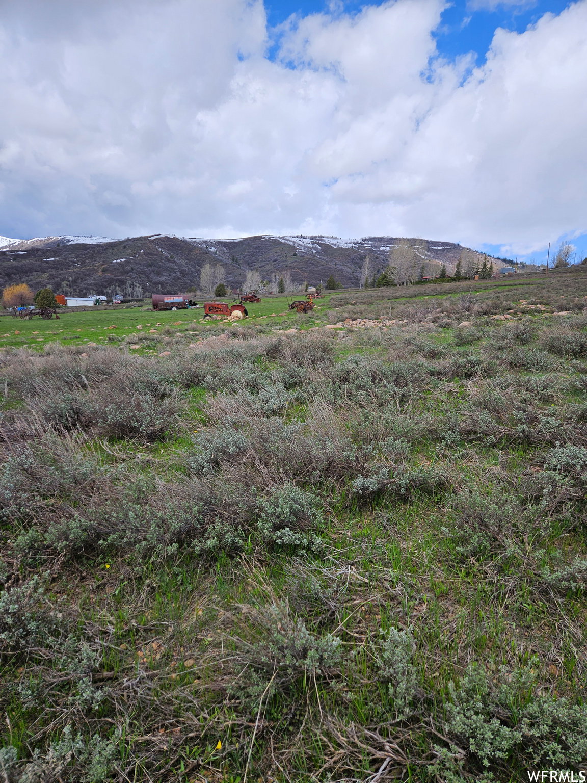 View of mountain feature featuring a rural view