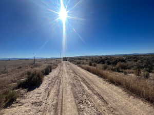 View of street featuring a rural view