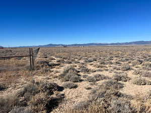 View of mountain feature with a rural view