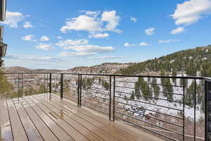 Gorgeous view  from back deck