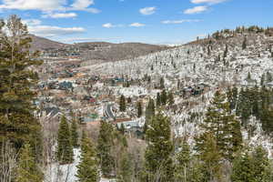 View from rear deck