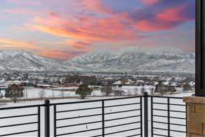 View of mountain view