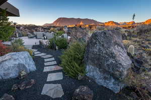 View of mountain view